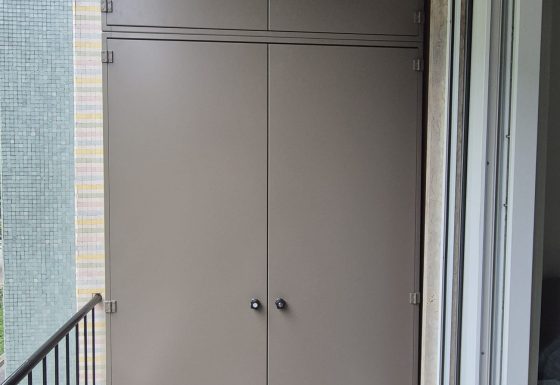 Armadio su misura per balcone – Milano