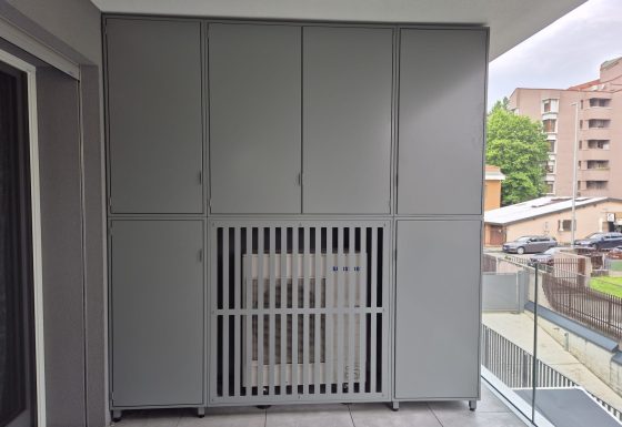 Armadi Personalizzati con Funzione Copri-Climatizzatore – Monza