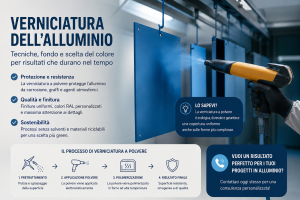 verniciatura dell’alluminio